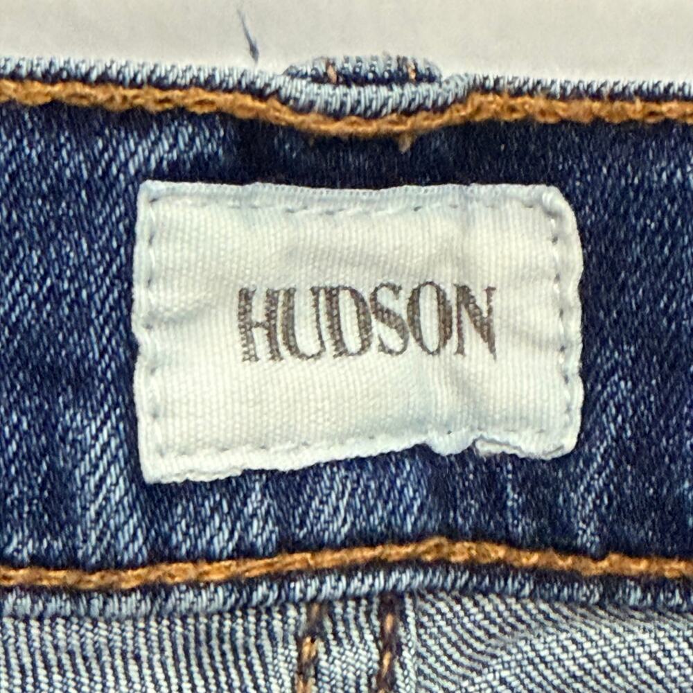 Hudson Blake Slim Straight Leg Zip Fly Medium Wash Mens 38 - Picture 12 of 16